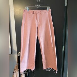 Miss Love Women’s Pink Wide-leg Jeans Size M (4-6)